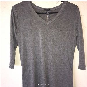 Cute loose grey tee from Rue 21.
